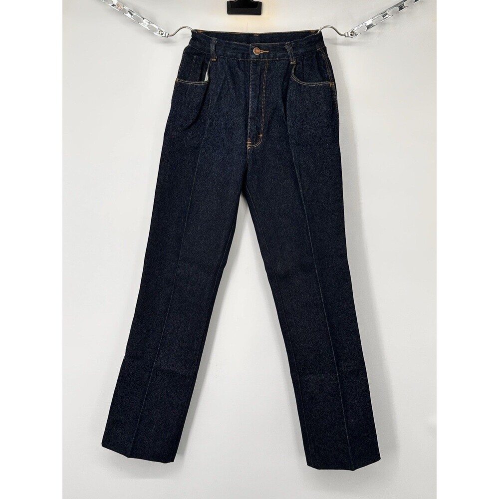 VINTAGE Foxtails High Waisted Rise Retro Mom Jeans 1980s SZ 24' see measurements - Picture 4 of 13